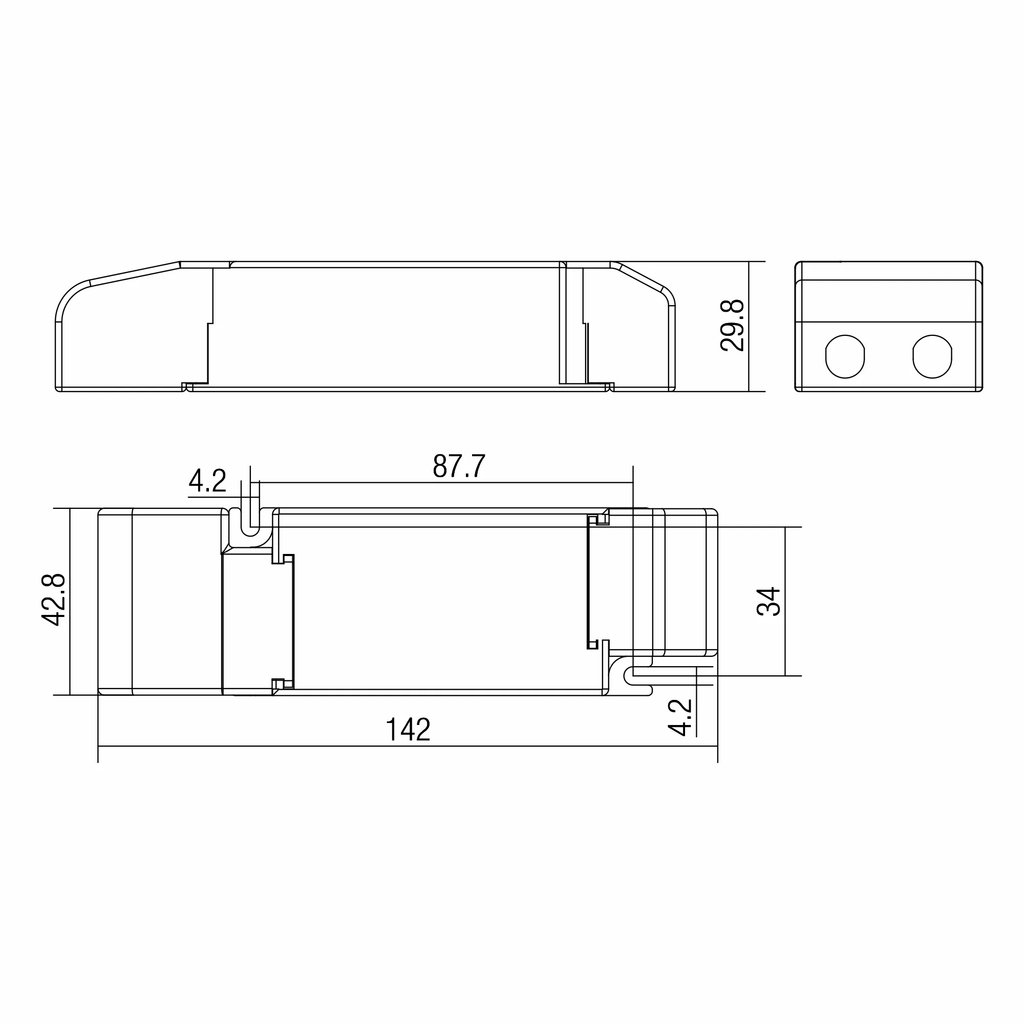 87501050  35W 24V SC SNC2 ESSENCE Constant Voltage LED Driver